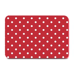 Red Polka Dots Plate Mats by LokisStuffnMore