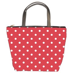 Red Polka Dots Bucket Bags by LokisStuffnMore