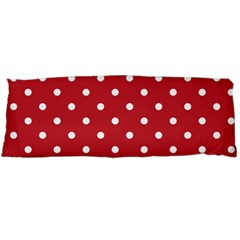 Red Polka Dots Body Pillow Case (dakimakura) by LokisStuffnMore