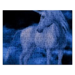 Magical Unicorn Rectangular Jigsaw Puzzl by KAllan