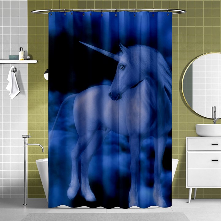 Magical Unicorn Shower Curtain 48  x 72  (Small) 