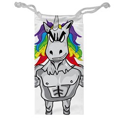 Angry Unicorn Jewelry Bag