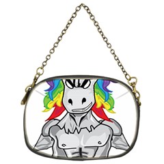 Angry Unicorn Chain Purses (two Sides)  by KAllan