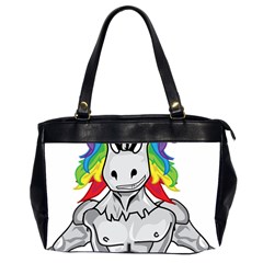 Angry Unicorn Office Handbags (2 Sides) 