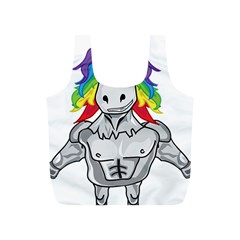 Angry Unicorn Full Print Recycle Bags (s)  by KAllan