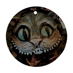 Cheshire Cat Ornament (round) by KAllan