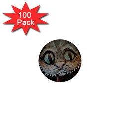 Cheshire Cat 1  Mini Buttons (100 Pack)  by KAllan