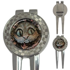 Cheshire Cat 3-in-1 Golf Divots by KAllan