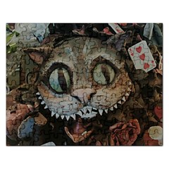 Cheshire Cat Rectangular Jigsaw Puzzl by KAllan