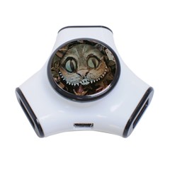 Cheshire Cat 3-port Usb Hub by KAllan