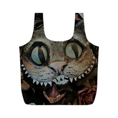 Cheshire Cat Full Print Recycle Bags (m)  by KAllan