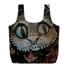 Cheshire Cat Full Print Recycle Bags (l)  by KAllan