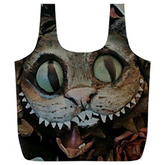 Cheshire Cat Full Print Recycle Bags (l)  by KAllan