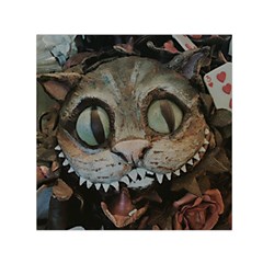 Cheshire Cat Small Satin Scarf (square) by KAllan