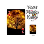 Moon  Playing Cards 54 (Mini)  Front - Heart7