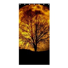 Moon  Shower Curtain 36  X 72  (stall) 