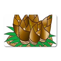 Young Bamboo Magnet (rectangular) by Mariart