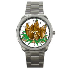 Young Bamboo Sport Metal Watch