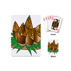 Young Bamboo Playing Cards (mini)  by Mariart