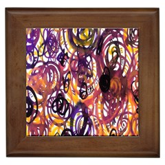 Autumnn Rainbow Framed Tiles by Mariart