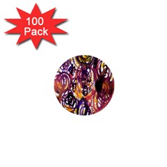 Autumnn Rainbow 1  Mini Buttons (100 Pack) 