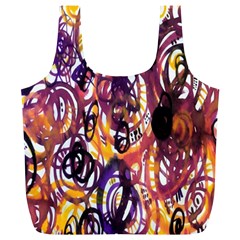 Autumnn Rainbow Full Print Recycle Bags (l)  by Mariart