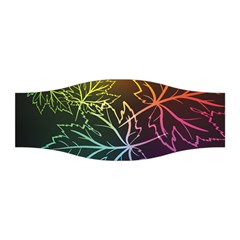 Beautiful Maple Leaf Neon Lights Leaves Marijuana Stretchable Headband by Mariart