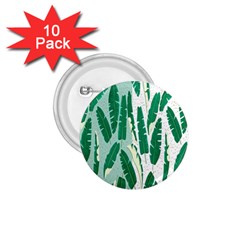 Banana Leaf Green Polka Dots 1 75  Buttons (10 Pack) by Mariart