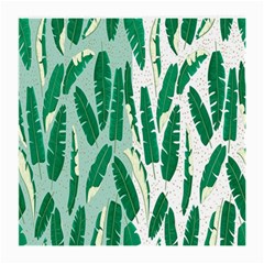 Banana Leaf Green Polka Dots Medium Glasses Cloth by Mariart