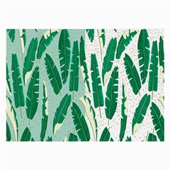 Banana Leaf Green Polka Dots Large Glasses Cloth