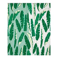 Banana Leaf Green Polka Dots Shower Curtain 60  X 72  (medium) 