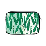 Banana Leaf Green Polka Dots Apple iPad Mini Zipper Cases Front