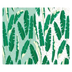 Banana Leaf Green Polka Dots Double Sided Flano Blanket (small)  by Mariart