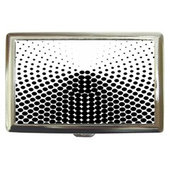 Black White Polkadots Line Polka Dots Cigarette Money Cases