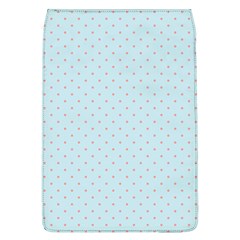 Blue Red Circle Polka Flap Covers (l)  by Mariart