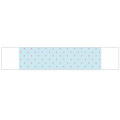 Blue Red Circle Polka Flano Scarf (large) by Mariart