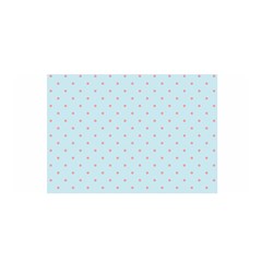 Blue Red Circle Polka Satin Wrap by Mariart