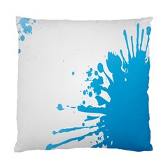 Blue Stain Spot Paint Standard Cushion Case (two Sides) by Mariart