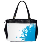 Blue Stain Spot Paint Office Handbags (2 Sides)  Back