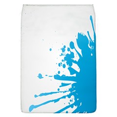 Blue Stain Spot Paint Flap Covers (l)  by Mariart