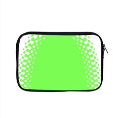 Bubble Polka Circle Green Apple Macbook Pro 15  Zipper Case by Mariart