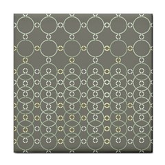 Circles Grey Polka Tile Coasters by Mariart