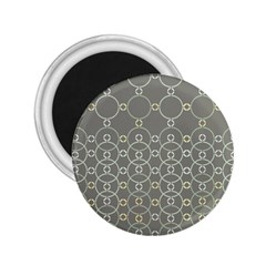 Circles Grey Polka 2 25  Magnets