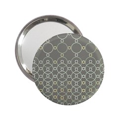 Circles Grey Polka 2 25  Handbag Mirrors by Mariart