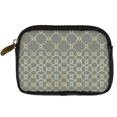 Circles Grey Polka Digital Camera Cases