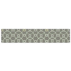 Circles Grey Polka Flano Scarf (small) by Mariart