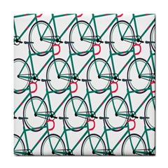 Bicycle Cycling Bike Green Sport Tile Coasters