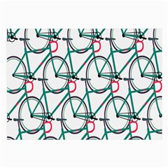 Bicycle Cycling Bike Green Sport Large Glasses Cloth (2-side)