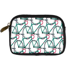 Bicycle Cycling Bike Green Sport Digital Camera Cases