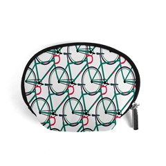 Bicycle Cycling Bike Green Sport Accessory Pouches (small)  by Mariart